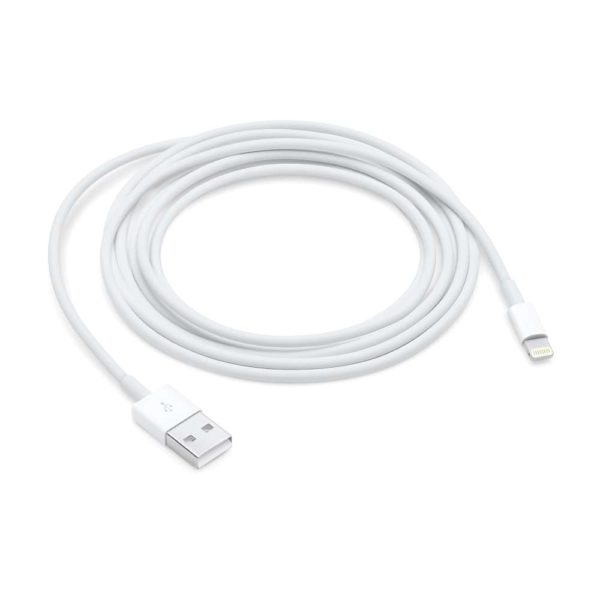 כבל טעינה וסנכרון Apple Lightning ל-USB באורך כ-1 מטר