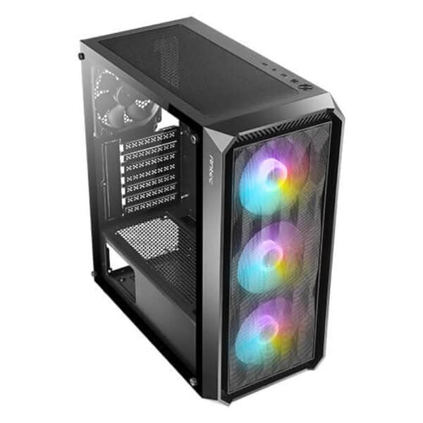 ⁦מארז מחשב ללא ספק Antec NX292 ATX Case - צבע שחור⁩ – תמונה ⁦3⁩