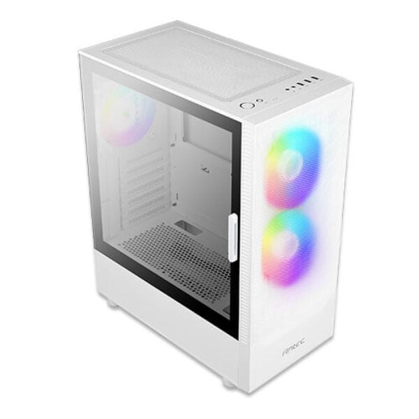 ⁦מארז מחשב ללא ספק Antec NX410 ATX Case - צבע לבן⁩ – תמונה ⁦4⁩